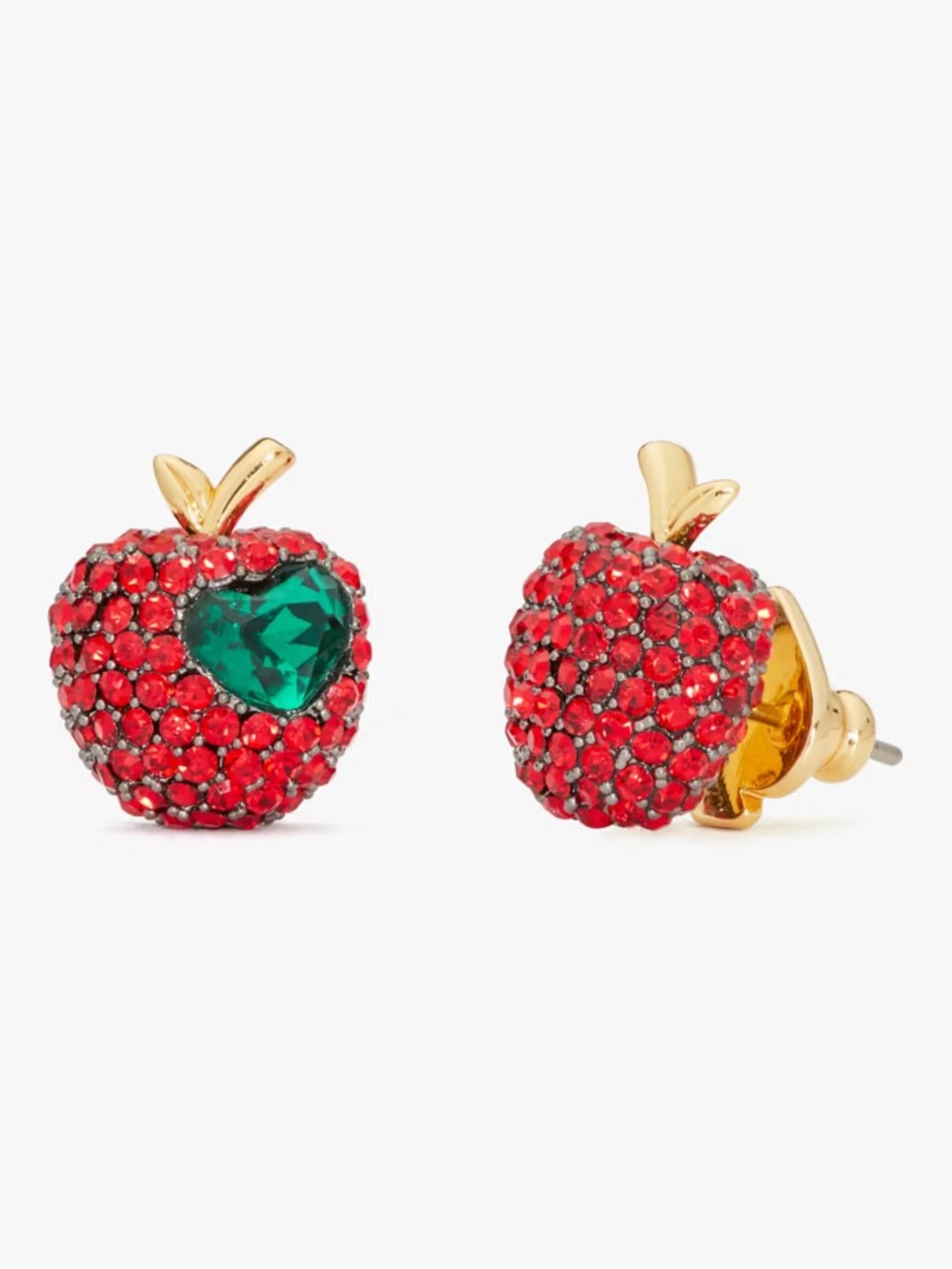 Kate Spade Dashing Beauty Pave Apple Studs